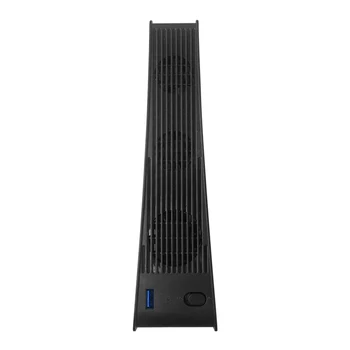 Инструмент Практичный Профессиональный Вытяжной вентилятор Температура охлаждающего вентилятора Индикатор ABS для консоли PS5 Digital Edition Ultra HD