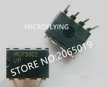 2ШТ MCP3002 MCP3002-I/P MCP3OO2-I/P MCP3OO2 DIP-8