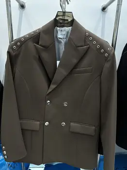 AD9036 Модные мужские пальто и куртки 2023 для подиума, роскошная мужская одежда известного бренда европейского дизайна в стиле вечеринок