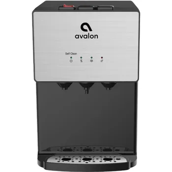 Avalon Premium 3-температурный самоочищающийся дозатор воды без бутылки на столешнице - нержавеющая сталь