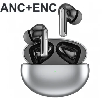 Bluetooth True Беспроводные Наушники ANC + ENC TWS Наушники С Шумоподавлением Hi-Fi Стерео для OPPO A73 MEIZU Note Гарнитура С микрофоном
