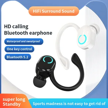 TWS Новые наушники S10 Bluetooth Беспроводные одинарные наушники, вставляемые в ухо, Деловые наушники, спортивные, для бега и верховой езды, Стереонаушники