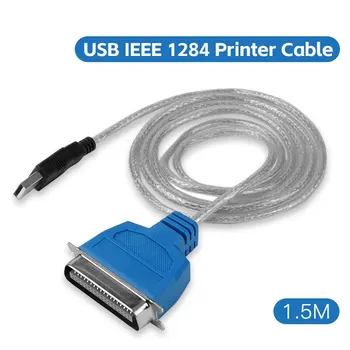 USB IEEE 1284 Принтер CN36 USB к Параллельному Порту 36-Контактный Интерфейсный Разъем Адаптера Поддержка Сканера Поддержка Window7/8/10/11