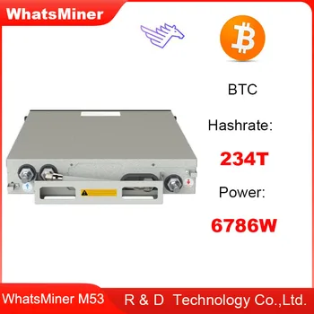 Whatsminer M53 достигает 234-го места при 26 Дж / Т Включенный источник питания мощностью 6084 Вт Дешевле, чем Antminer S19 S19pro T19
