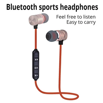Беспроводная бинауральная стереосистема, спортивная Bluetooth-гарнитура, висящая на ухе, работающая в сверхдолгом режиме ожидания, магнитная всасывающая головка, висящая на шее.