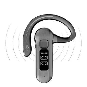 Беспроводной Наушник Open Ear V5.2 Singe Ear Беспроводная Гарнитура С Микрофоном Для Вождения, Наушник С Аккумулятором 300 мАч Для Вождения/Бизнеса /Бега