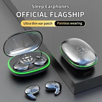 Беспроводные наушники для сна Невидимые наушники для сна TWS Bluetooth Скрытые наушники Водонепроницаемые с шумоподавлением Спортивные