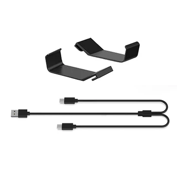Верхний кронштейн 2 В 1, настольный дисплей для хранения, держатель для хранения с крючками, кабель для передачи данных Type-C, простая установка для PS VR2