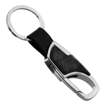 Кожаный брелок Для ключей Кожаный держатель для ключей с быстроразъемным зажимом Кожаный Брелок для ключей Мужской подарок для автомобиля U Disk