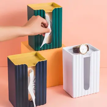 Контейнер для хранения бумажных полотенец, самоклеящаяся коробка для салфеток без перфорации