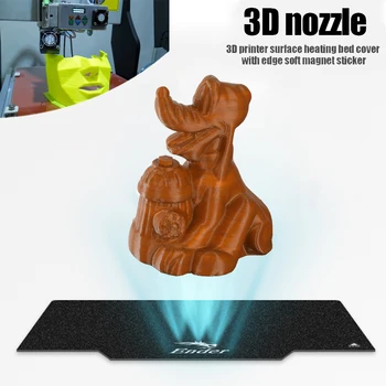 Наклейка для 3D-принтера Гибкая Съемная Магнитная Монтажная Пластина для Creality Ender 3 Ender 3 Pro CR-20 3D-Принтер С Подогревом Деталей Кровати