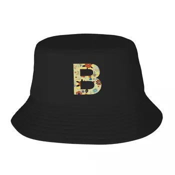 Новая Широкополая шляпа с монограммой буквой B, военные тактические кепки, шляпа джентльмена, шляпа для женщин, мужская шляпа