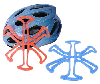 Оборудование для прокладки велосипедного шлема, вентиляция над головой и дышащий мотоциклетный шлем с подкладкой из силиконовой подкладки Внутренняя прокладка