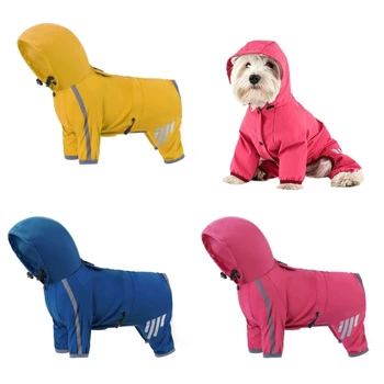 Одежда для собак, плащи для щенков, костюм для выгула собак малого и среднего размера, ветрозащитный дождевик, прямая доставка