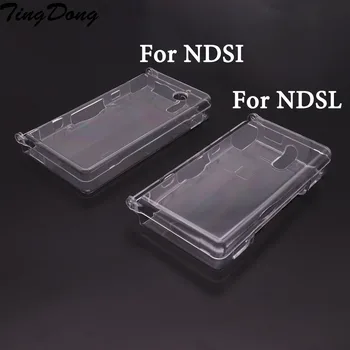 Оптом Пластиковый прозрачный хрустальный защитный чехол из твердой кожи для Nintendo DSL NDS Lite NDSL для консоли DSi NDSi