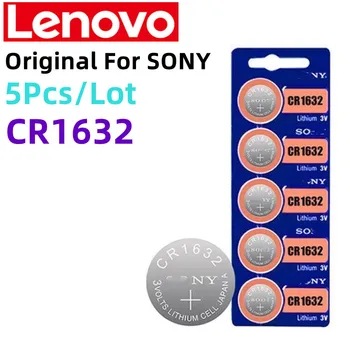 Оригинал для SONY CR1632 Coin Cells Batteries CR 1632 DL1632 BR1632 LM1632 ECR1632 Литиевая Кнопочная Батарея Для Дистанционного Ключа Часов