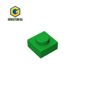 Пластина Gobricks GDS-501 1 x 1 совместима с lego 3024, 30008 деталей детского строительного блока 