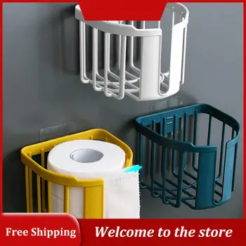 Полка для туалетной бумаги без перфорации, Коробка для салфеток в ванной, Кухонная коробка для салфеток, Настенный ящик для хранения липкой бумаги, Держатель для туалетной бумаги, рулон бумаги