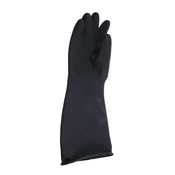 Рабочие перчатки, износостойкие Рабочие перчатки, Нескользящие маслостойкие Защитные гольфы с утолщением 45 см, безопасность