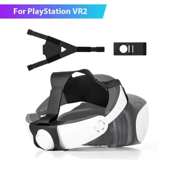 Регулируемый ремешок на голову для PS VR2 Кронштейн для оголовья Фиксированные очки Декомпрессионное Снижение веса для PlayStation VR2 Аксессуары