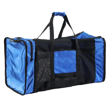 Сетчатая спортивная сумка большой емкости объемом 100 л для подводного плавания с маской и трубкой, пляжного и спортивного инвентаря, спортивной сумки для спортзала