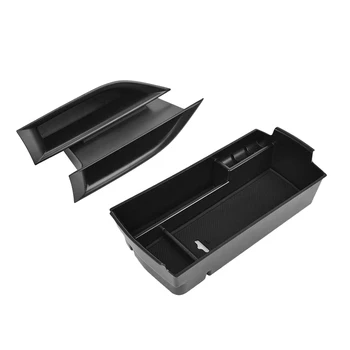 Ящик для хранения подлокотников, для Peugeot 3008 3008GT 5008 2017-2020 Органайзер для центральной консоли, Дверная ручка автомобиля, Лоток для хранения